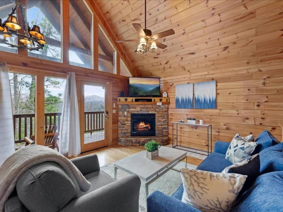 Villa Breathtaking Views Of The Smokies, 3 Mins To Gatlinburg Esterno foto